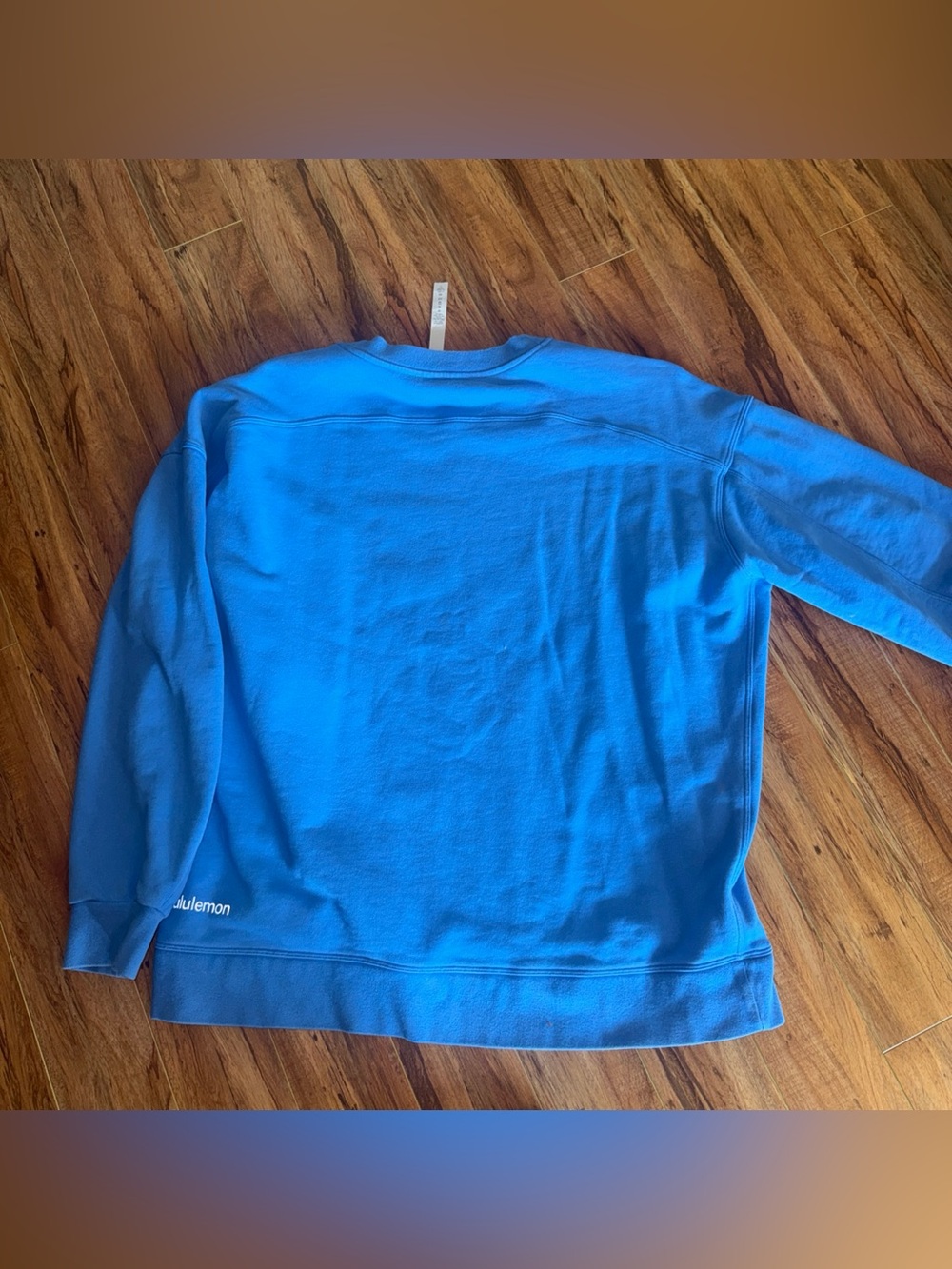 Lululemon Blue Crewneck Sweatshirt Womens size 10 - Picture 4 of 4
